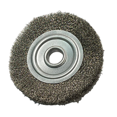 RVS draadborstel wiel | 100x16mm