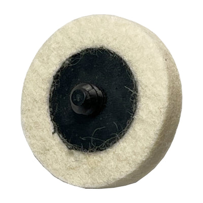 2" 50mm | Wolvilt schijf met Roloc opname | 10 stuks