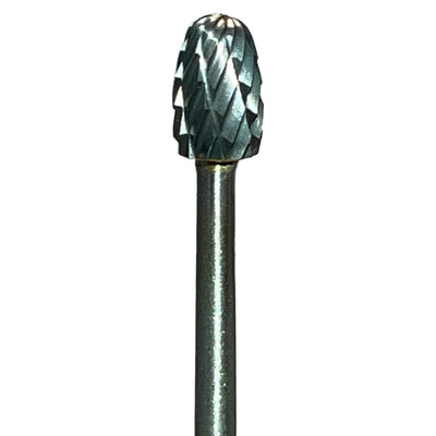 Stiftfrees Wolfraamcarbide E (druppel) TRE | 3mm | Lange uitvoering