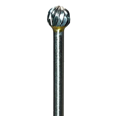 Stiftfrees Wolfraamcarbide D (kogel) KUD | 3mm | Lange uitvoering