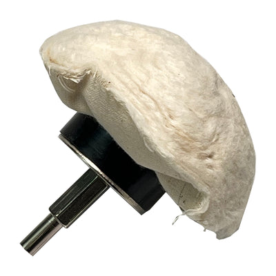 Polijstkegel Ø 100mm met booropname 6mm | Paddenstoel