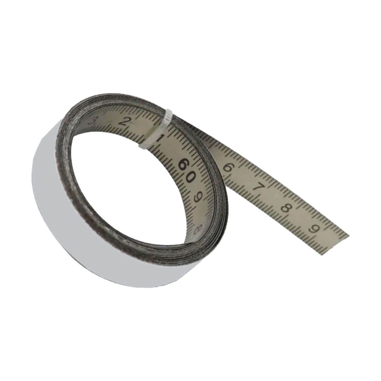 Liniaal zelfklevend 0-200cm | RVS