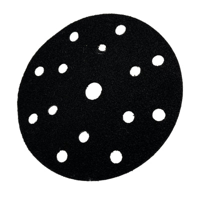 6" 150mm | Bufferschijf met klittenband (15 gaten)