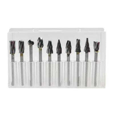 Wolfraamcarbide stiftfrezen set | 10 stuks