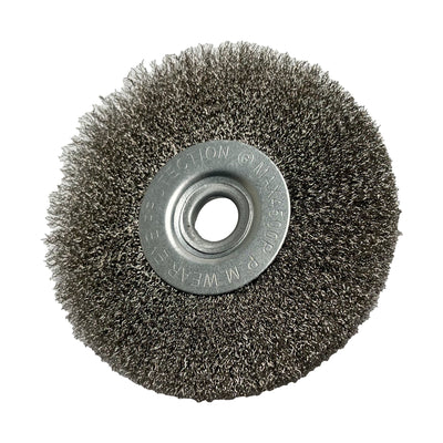 RVS draadborstel wiel | 100x13mm