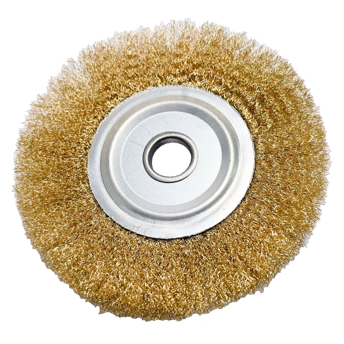 Koper draadborstel wiel | 125x16mm