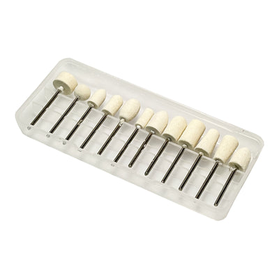 Polijststiften set 12x | 2.35mm as