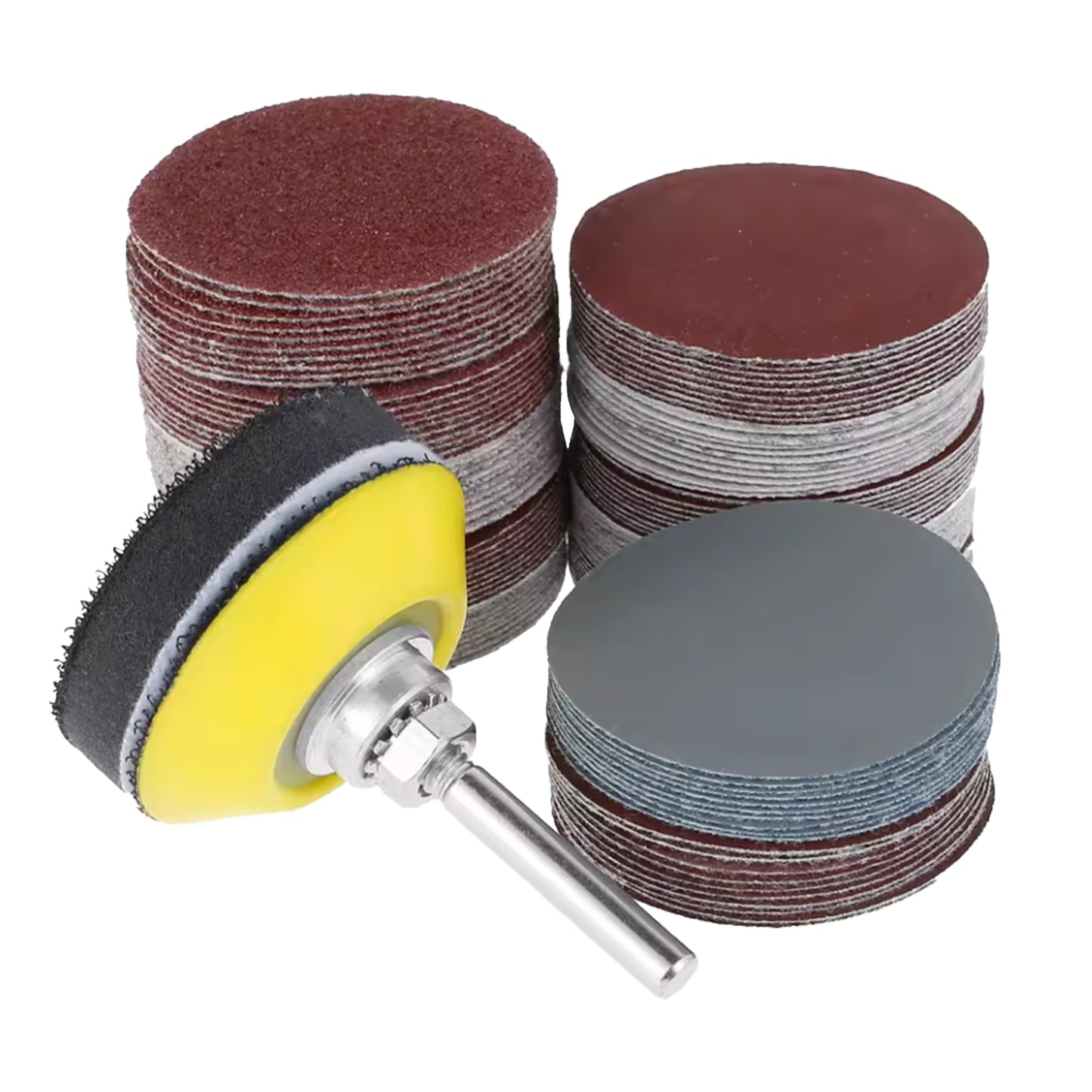 2" 50mm | Schuurschijf set mix | 100 stuks