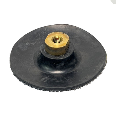 4" 100mm | Opname plaat voor slijper met klittenband