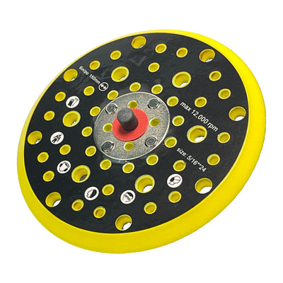 6" 150mm | Steunschijf met klittenband en foamlaag | Gaten