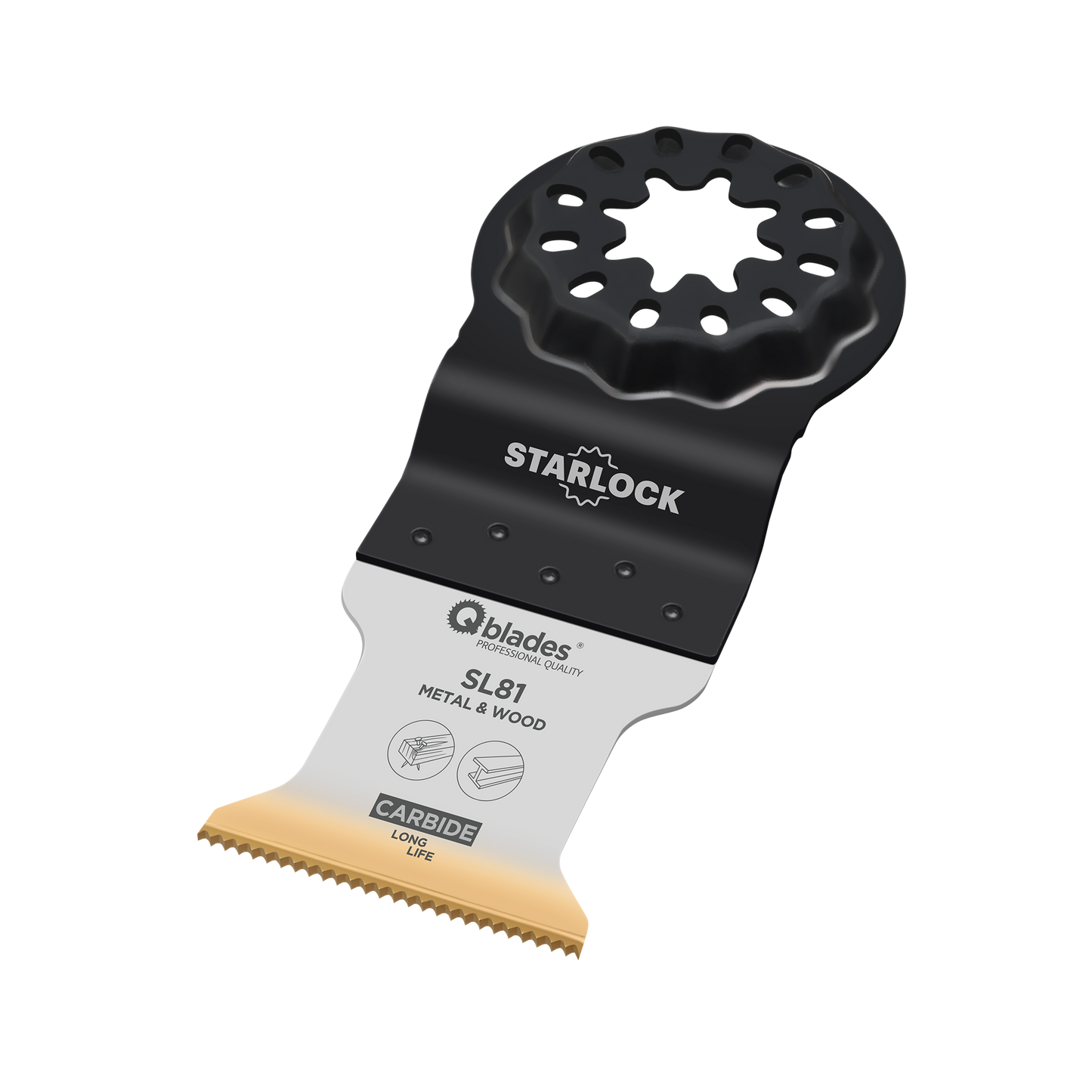 Qblades SL81 35x45mm | Starlock zaagblad | Carbide
