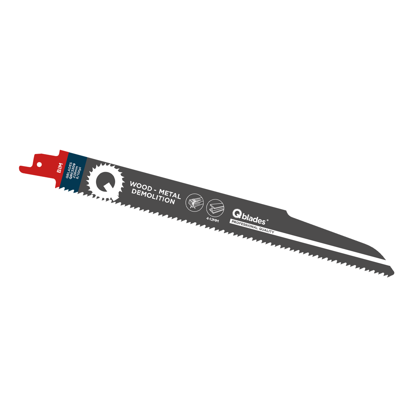 Qblades QRC2209 228x1.6mm | Recipro zaagblad | BIM