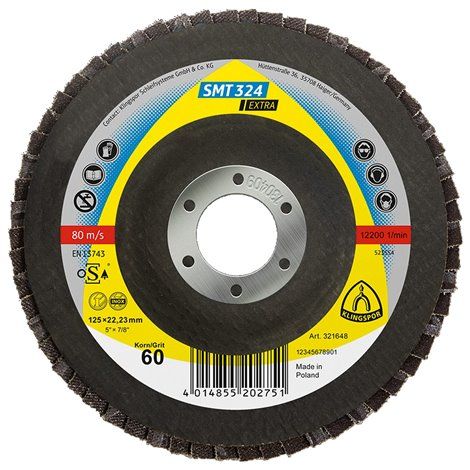 10x Lamellenschijf SMT 324 | Conisch 125 x 22.23 mm