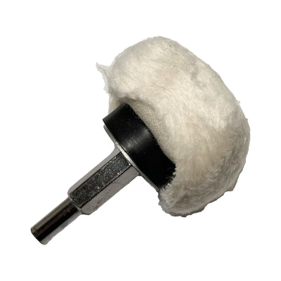 Polijstkegel Ø 50mm met booropname 6mm | Paddenstoel