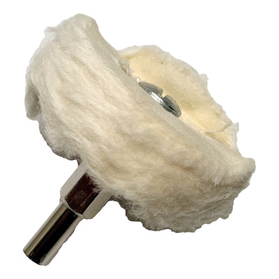 Polijstkegel Ø 50mm met booropname 6mm | T-schijf