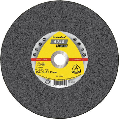 25x Doorslijpschijf A 24 R | Vlak 230 x 3 x 22.23 mm