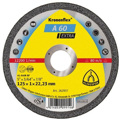 25x Doorslijpschijf A 60 EX | Vlak 115 x 1 x 22.23 mm