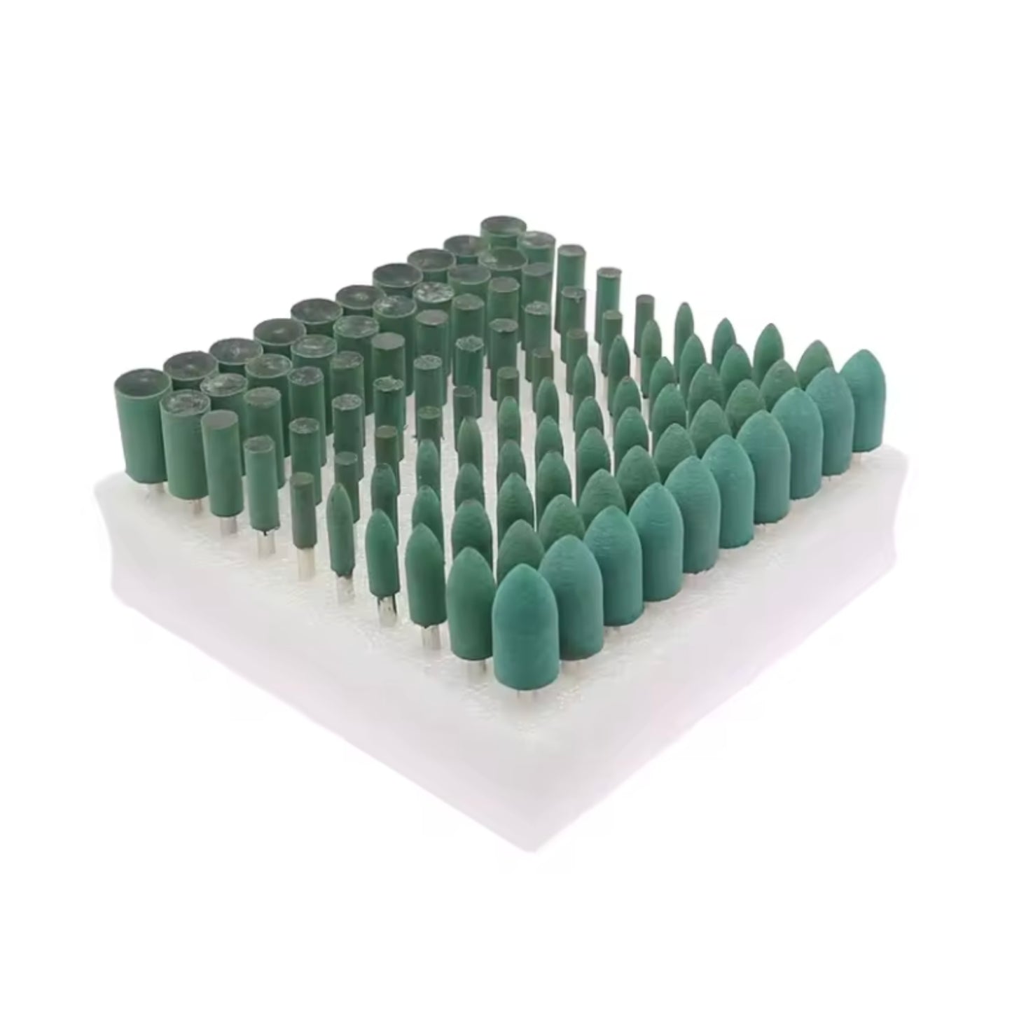 Rubber polijststiften set voor Dremel 3mm | 100 stuks