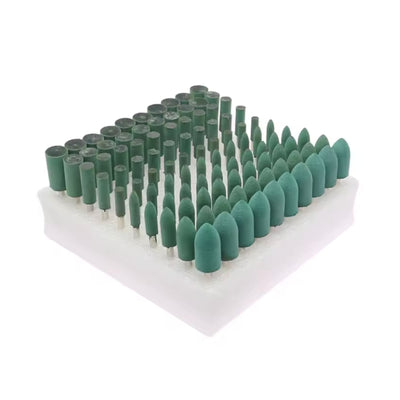 Rubber polijststiften set voor Dremel 3mm | 100 stuks