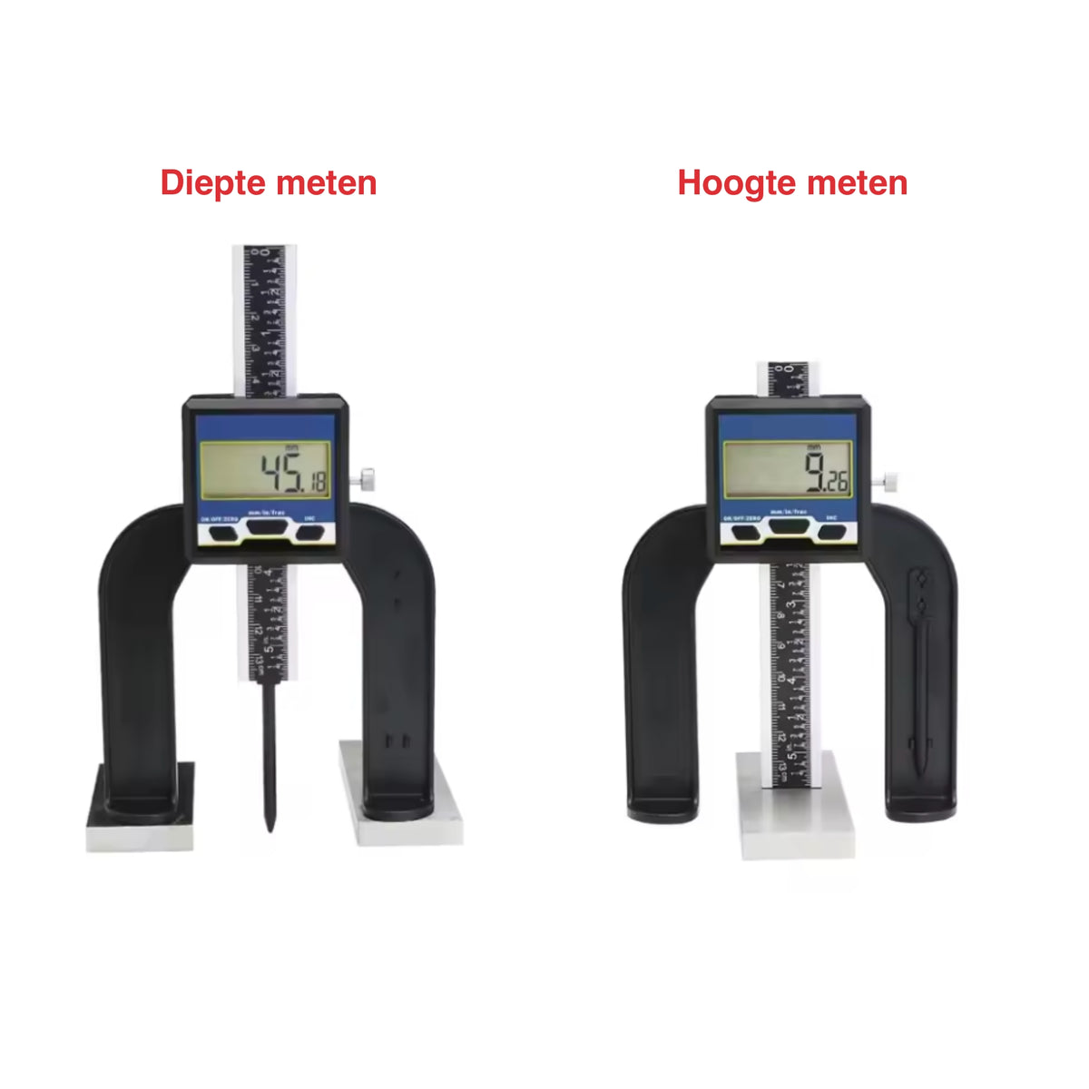 Dieptemeter digitaal 0-80mm