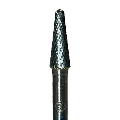Stiftfrees Wolfraamcarbide | Kegel | 6mm