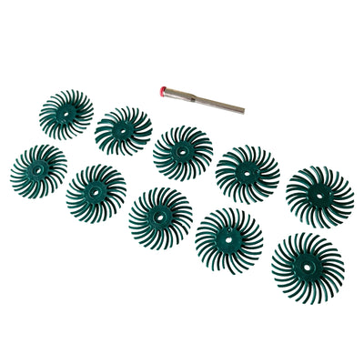 1” 25mm | Bristle schijf 10 stuks